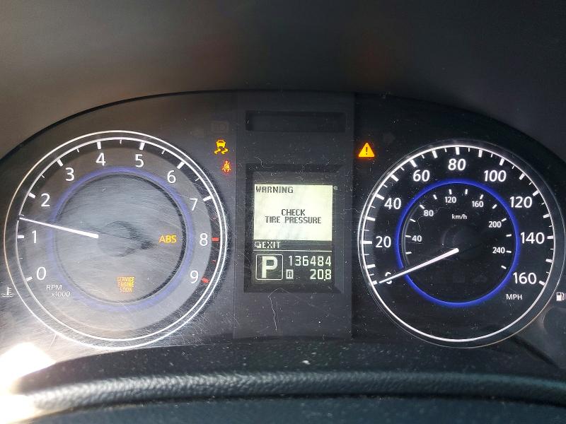 2011 Infiniti G37 VIN JN1CV6AP2BM506554 COPART salvage auction — REAR END, Ca - Salvage Certificate, sold $1,350 on 2026-07-06 (photo 9)