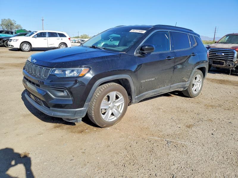 2022 Jeep VIN 3C4NJCBB4NT162520 COPART salvage auction — HAIL, Az - Cert Of Title - Salvage, sold $8,000 on 2026-07-31 (photo 2)