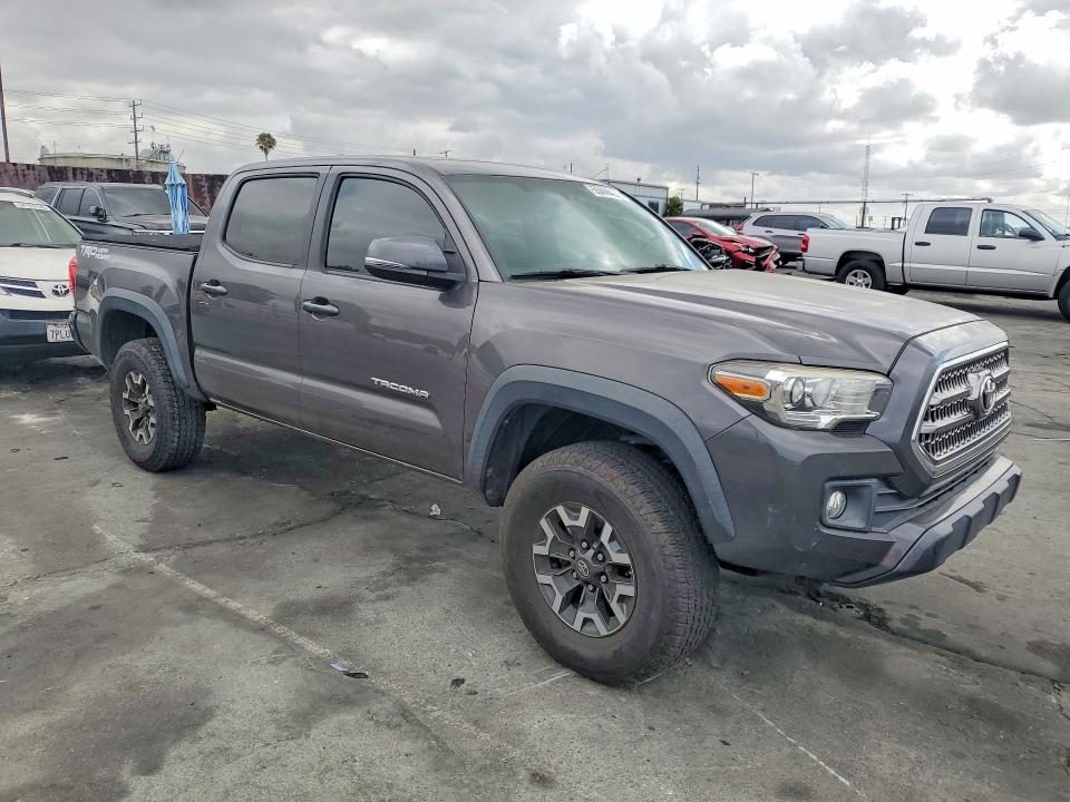 2016 Toyota Tacoma VIN 5TFAZ5CN9GX003768 COPART salvage auction — VANDALISM, Ca - Salvage Certificate, sold $10,300 on 2026-07-08 (photo 4)