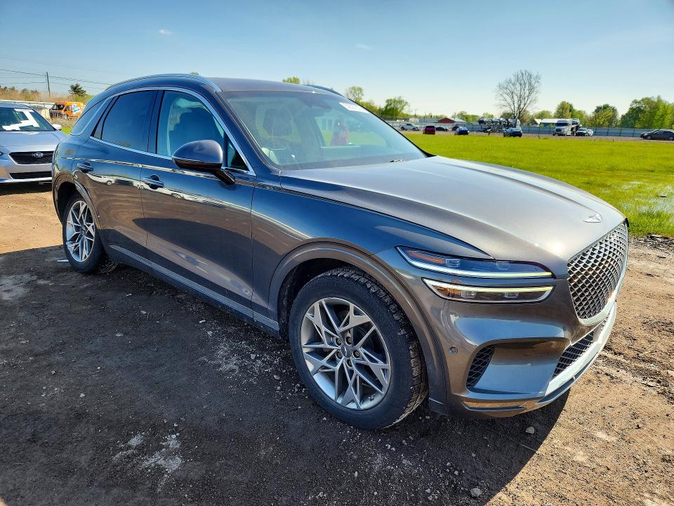 2022 Genesis VIN KMUMADTB0NU067231 COPART salvage auction — SIDE, Oh - Cert Of Title-Salvage, sold $12,500 on 2026-07-16 (photo 4)