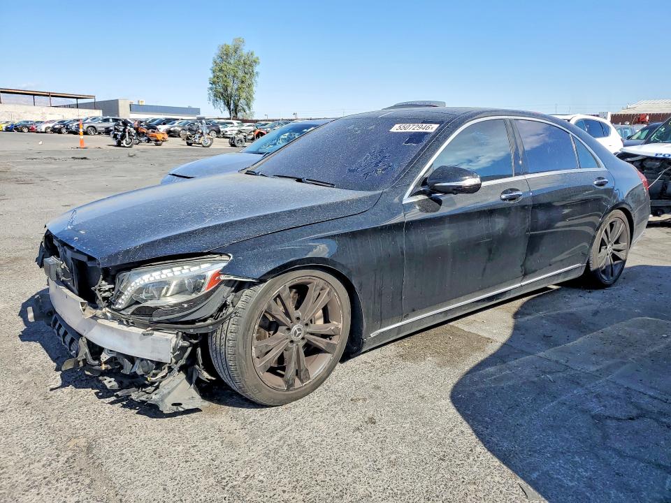 2015 Mercedes-benz S class VIN WDDUG8CB1FA116020 COPART salvage auction — MINOR DENT/SCRATCHES, Nv - Certificate Of Title, sold $5,900 on 2026-07-08 (photo 1)