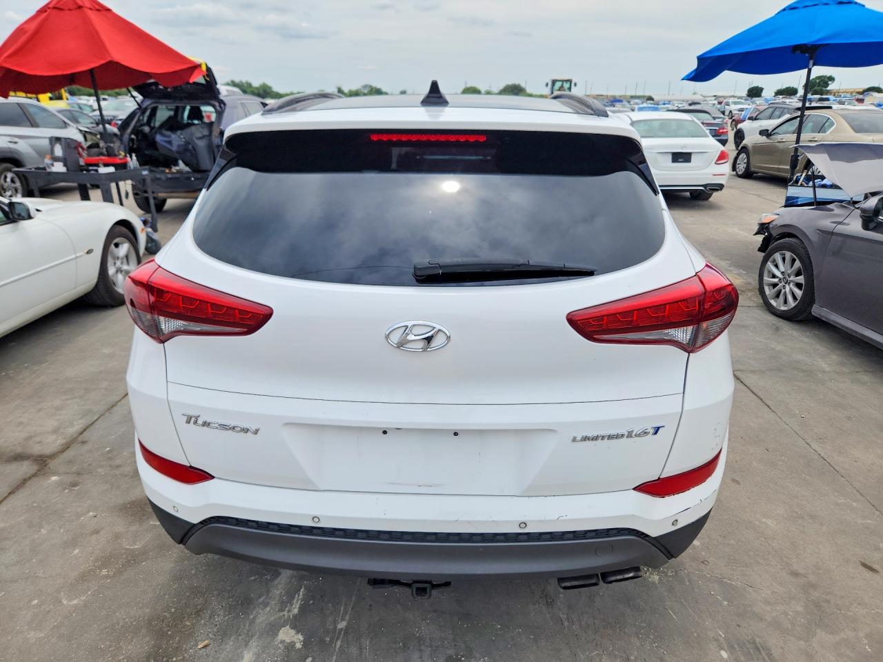 2016 Hyundai Tucson VIN KM8J33A27GU087259 COPART salvage auction — Front End, AR - CERTIFICATE OF TITLE (P), sold $4,400 on 2026-07-02 (photo 6)