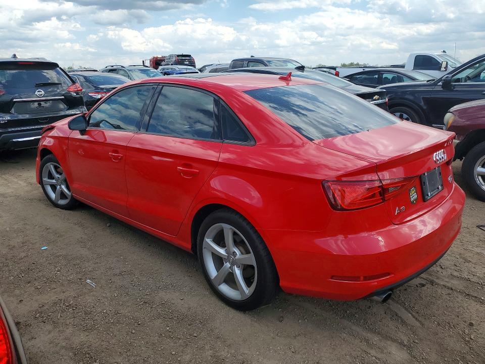 2016 Audi A3 VIN WAUB8GFF8G1085371 COPART salvage auction — FRONT END, Il - Salvage Certificate, sold $900 on 2026-07-21 (photo 2)