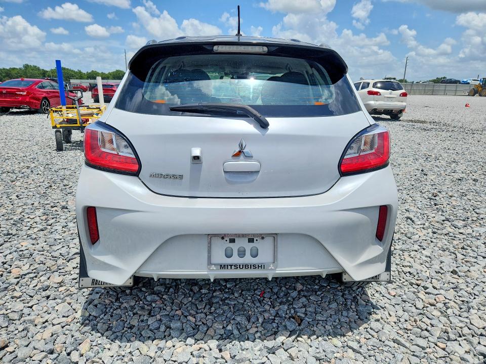 2023 Mitsubishi Mirage VIN ML32AWHJ9PH004911 COPART salvage auction — FRONT END, Fl - Cert Of Title Slvg Rebuildable, sold $2,600 on 2026-07-10 (photo 6)