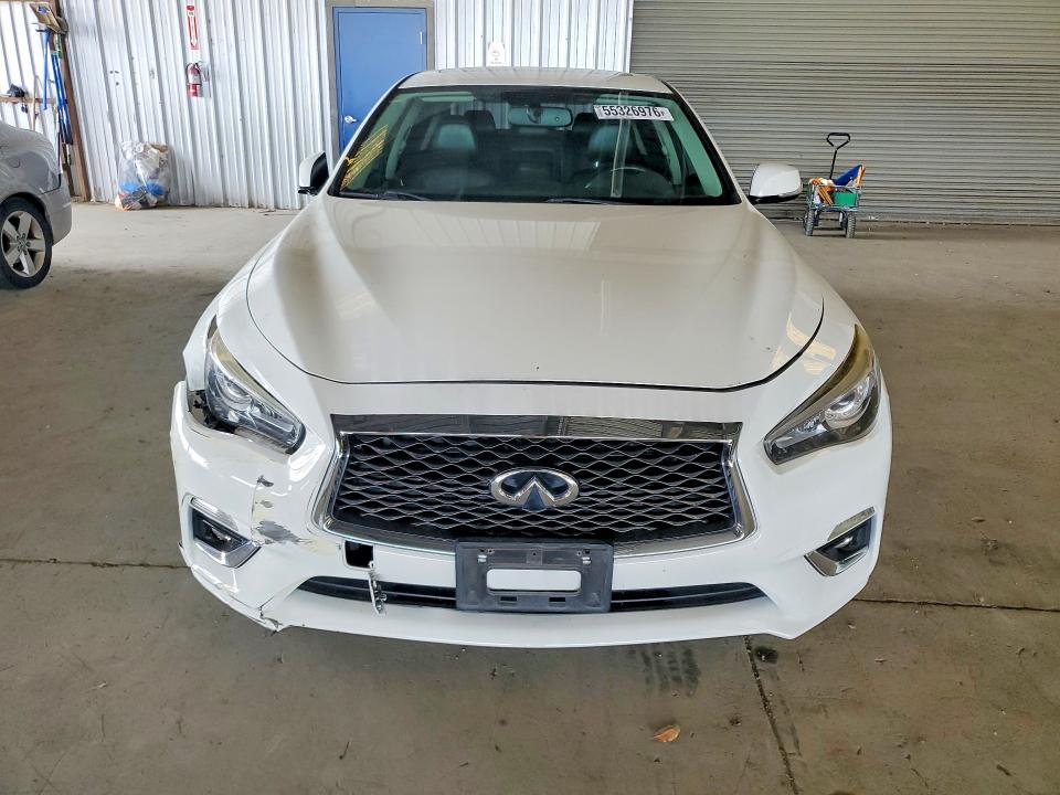 2018 Infiniti Q50 VIN JN1EV7AP7JM350623 COPART salvage auction — FRONT END, CA - SALVAGE CERTIFICATE, sold $2,550 on 2026-07-23 (photo 5)