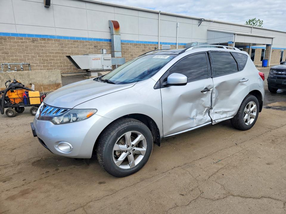 2009 Nissan Murano VIN JN8AZ18W99W210863 COPART salvage auction — SIDE, CT - CERT OF TITLE-SALVAGE, sold $475 on 2026-07-14 (photo 1)