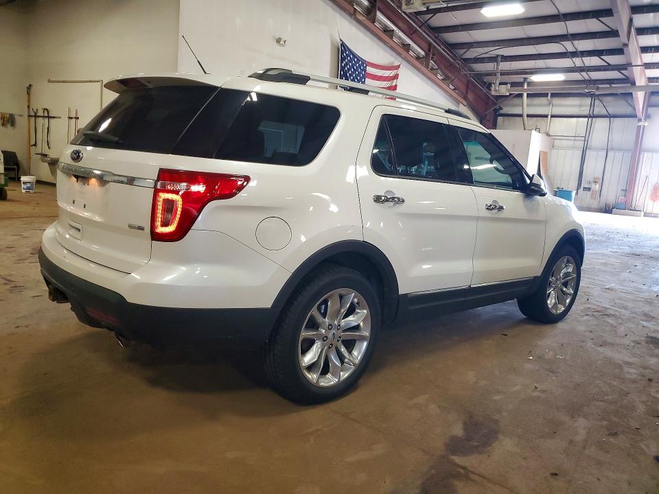 2013 Ford Explorer VIN 1FM5K8F82DGA30069 COPART salvage auction — FRONT END, Mi - Certificate Of Title, sold $225 on 2026-07-03 (photo 3)