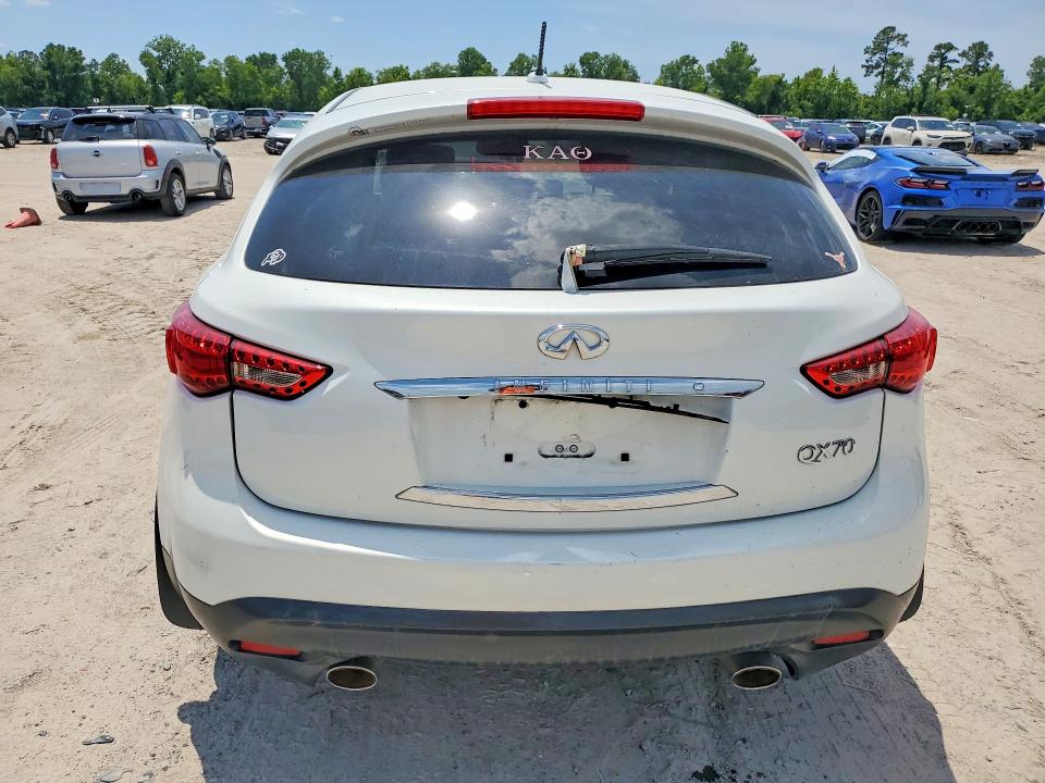 2014 Infiniti VIN JN8CS1MU8EM451417 COPART salvage auction — FRONT END, TX - SALVAGE VEHICLE TITLE, sold $4,350 on 2026-07-28 (photo 6)