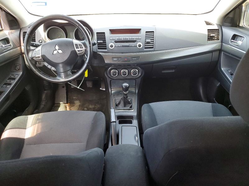 2010 Mitsubishi Lancer VIN JA32U8FW8AU025227 COPART salvage auction — REAR END, Tx - Salvage Vehicle Title, sold $800 on 2026-07-07 (photo 8)