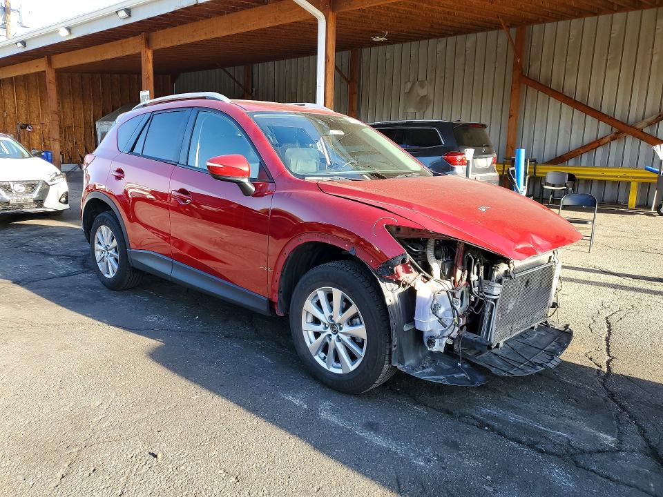 2016 Mazda Cx-5 VIN JM3KE4CY1G0675201 COPART salvage auction — FRONT END, Co - Public - Salvage Title, sold $3,600 on 2026-07-02 (photo 4)