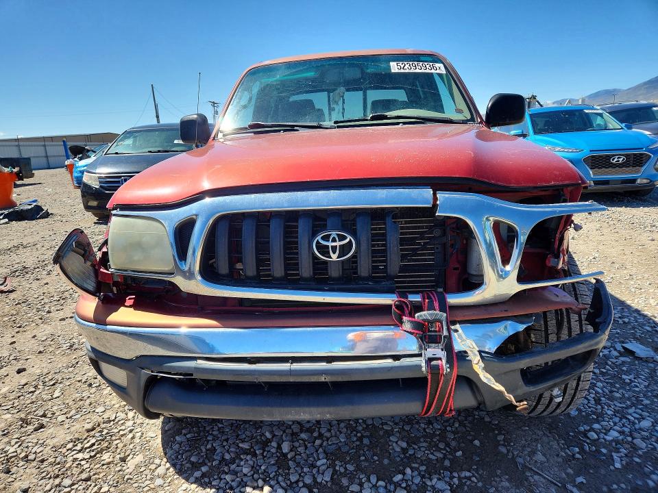 2001 Toyota Tacoma VIN 5TEGN92N41Z781166 COPART salvage auction — FRONT END, Ut - Salvage Certificate, sold $2,500 on 2026-07-14 (photo 5)
