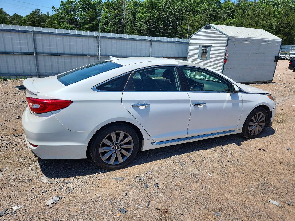 2015 Hyundai Sonata VIN 5NPE34AF3FH082809 COPART salvage auction — FRONT END, Va - Cert Of Title - Salvage, sold $1,500 on 2026-07-06 (photo 3)
