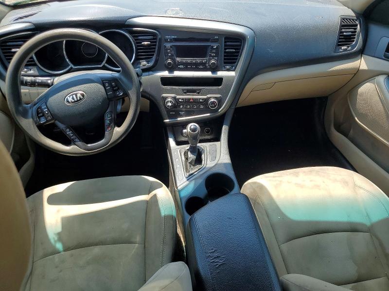 2013 Kia Optima VIN 5XXGM4A78DG213255 COPART salvage auction — ROOF, Ms - Dealer Only Clean Title, sold $300 on 2026-07-31 (photo 8)