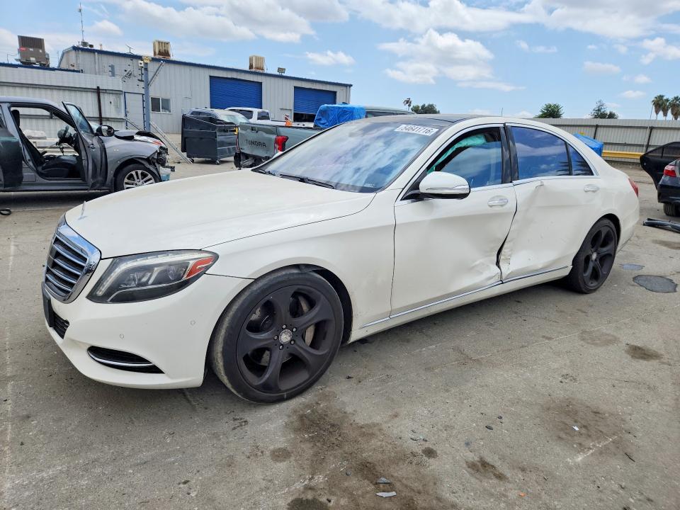 2014 Mercedes-benz S-klasse VIN WDDUG8CB0EA058416 COPART salvage auction — SIDE, Ca - Salvage Certificate, sold $4,200 on 2026-07-06 (photo 1)