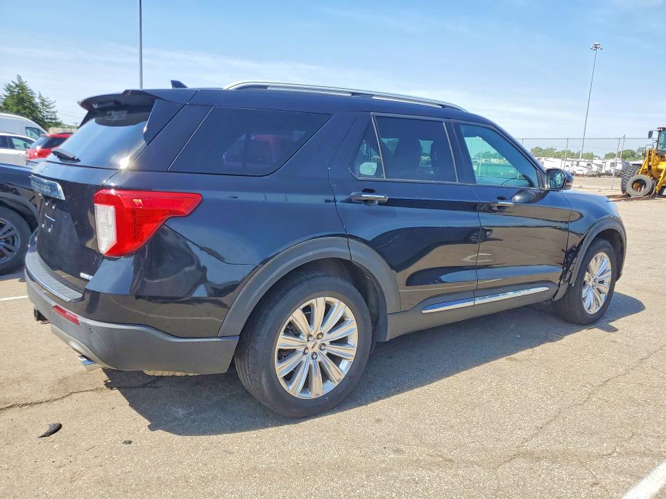 2020 Ford Explorer VIN 1FMSK8FH0LGC02438 COPART salvage auction — FRONT END, Oh - Cert Of Title-Repossession (P), sold $9,300 on 2026-07-29 (photo 3)