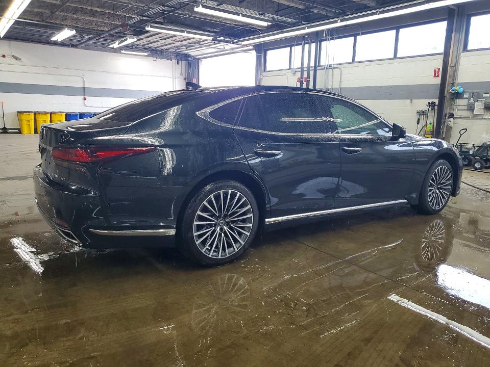 2024 Lexus Ls 500 VIN JTHG5LGF7R5012494 COPART salvage auction — WATER/FLOOD, IL - SALVAGE CERT-FLOOD, sold $36,750 on 2026-08-18 (photo 3)