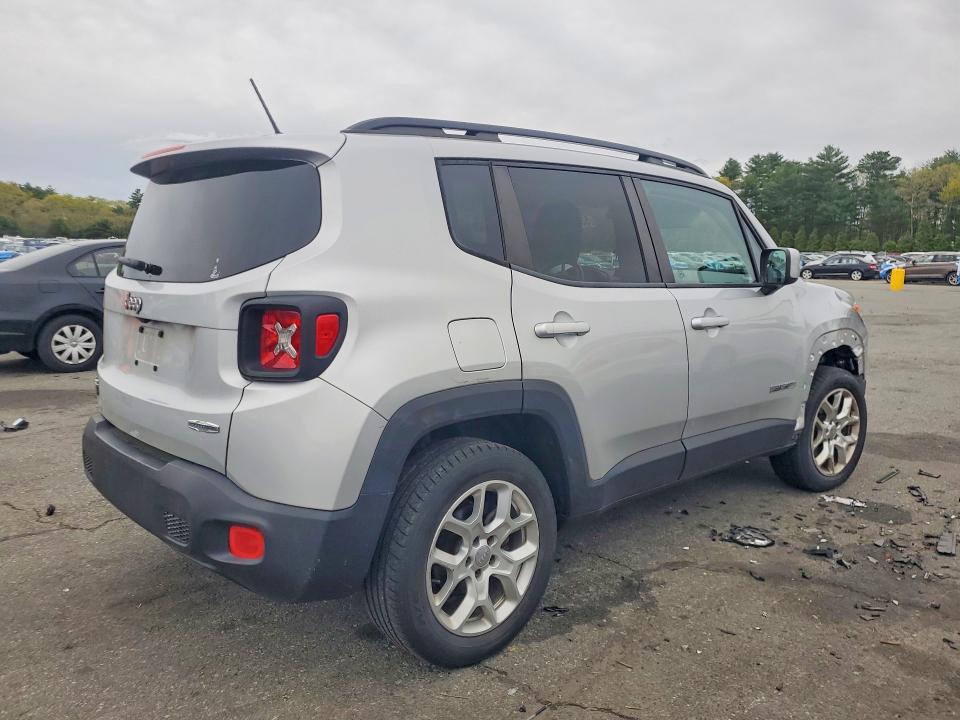 2015 Jeep Renegade VIN ZACCJBBT1FPB78760 COPART salvage auction — FRONT END, RI - SALVAGE CERTIFICATE OF TITLE, sold $2,200 on 2026-07-09 (photo 3)