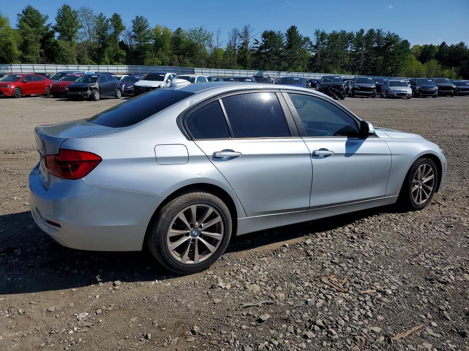 2018 BMW 3er VIN WBA8E5G57JNU47185 COPART salvage auction — FRONT END, Id - Salvage Certificate Of Title, sold $3,450 on 2026-08-17 (photo 3)