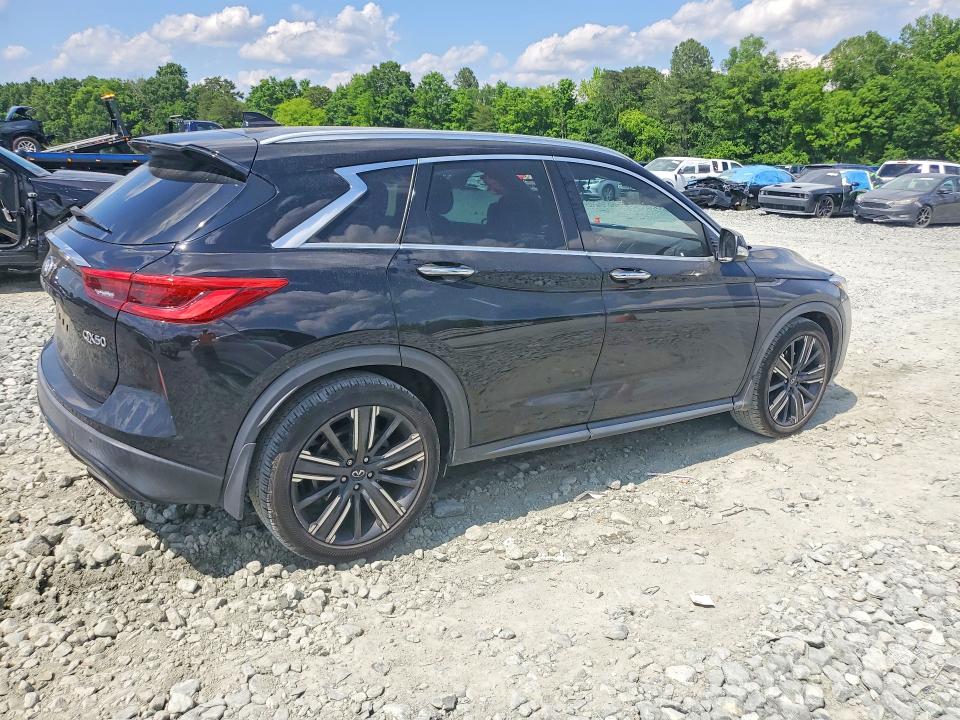 2021 Infiniti VIN 3PCAJ5BA5MF103362 COPART salvage auction — VANDALISM, Nc - Salvage Certificate Of Title, sold $8,000 on 2026-07-29 (photo 3)