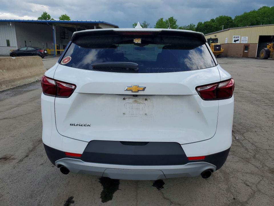2019 Chevrolet Blazer VIN 3GNKBBRA3KS673619 COPART salvage auction — SIDE, NY - MV-907A SALVAGE CERTIFICATE, sold $3,200 on 2026-07-02 (photo 6)