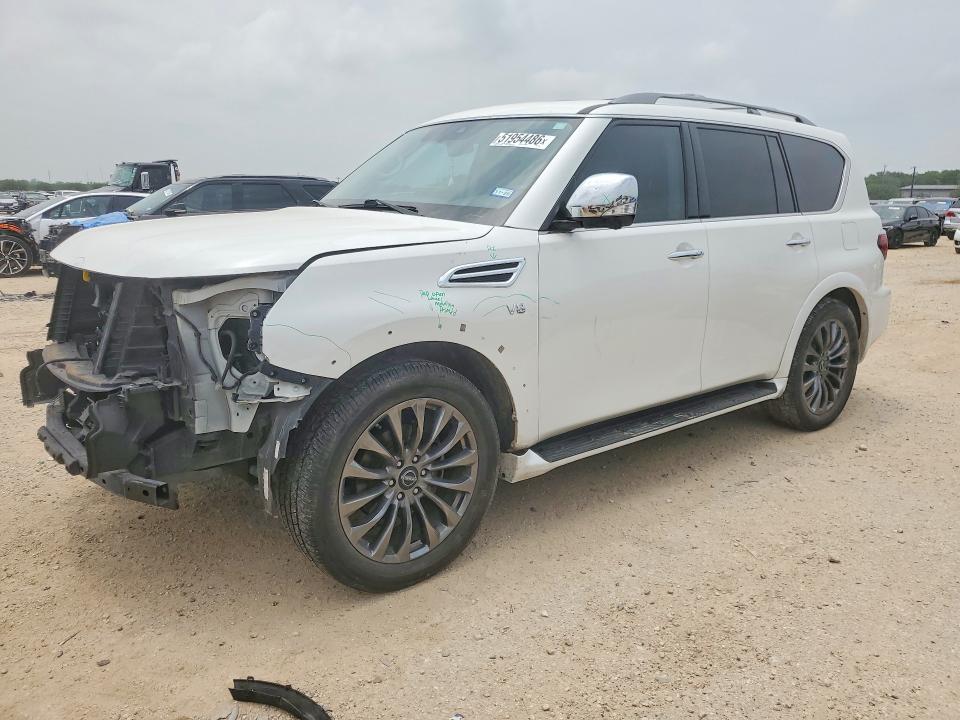 2022 Nissan VIN JN8AY2DAXN9391113 COPART salvage auction — FRONT END, Tx - Salvage Vehicle Title, sold $18,200 on 2026-07-30 (photo 1)