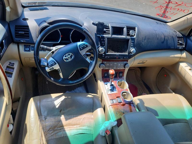2012 Toyota Highlander VIN 5TDDK3EH1CS116790 COPART salvage auction — FRONT END, Pa - Certificate Of Salvage, sold $3,800 on 2026-07-21 (photo 8)