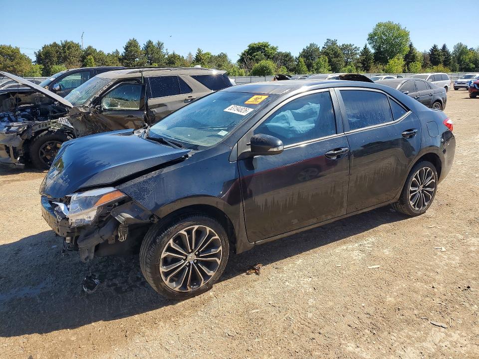 2015 Toyota Corolla VIN 5YFBURHE3FP301555 COPART salvage auction — FRONT END, Il - Salvage Certificate, sold $1,700 on 2026-07-16 (photo 1)