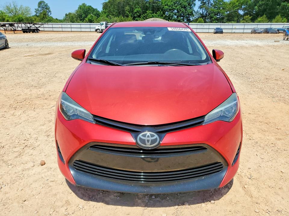 2017 Toyota Corolla VIN 5YFBURHE7HP708829 COPART salvage auction — FRONT END, Nc - Salvage Certificate Of Title, sold $3,350 on 2026-07-06 (photo 5)