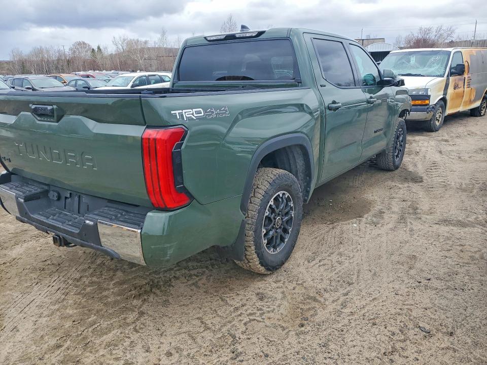 2022 Toyota Tundra VIN 5TFLA5DB5NX003638 COPART salvage auction — FRONT END, ON - PERMIT SALVAGE, sold $13,200 on 2026-07-28 (photo 3)
