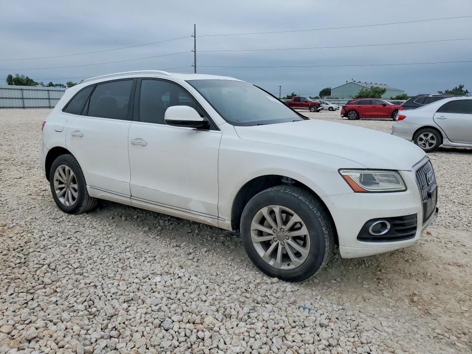 2017 Audi Q5 VIN WA1C2AFP1HA043165 COPART salvage auction — FRONT END, Tx - Salvage Vehicle Title, sold $1,600 on 2026-07-02 (photo 4)