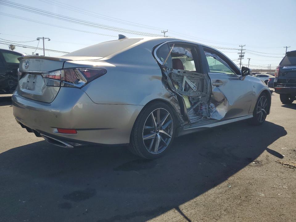 2019 Lexus Gs VIN JTHBZ1BL4KA018735 COPART salvage auction — SIDE, Ca - Salvage Certificate, sold $4,300 on 2026-07-27 (photo 3)