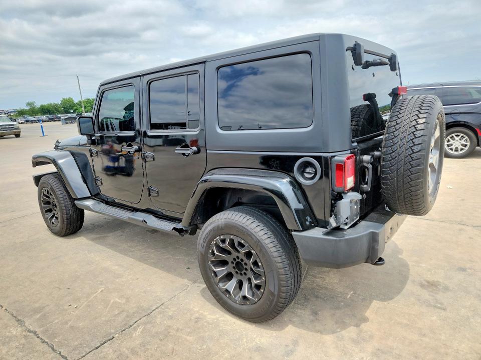 2017 Jeep Wrangler / VIN 1C4BJWEG3HL696314 COPART salvage auction — REAR END, Tx - Salvage Vehicle Title, sold $6,600 on 2026-07-09 (photo 2)