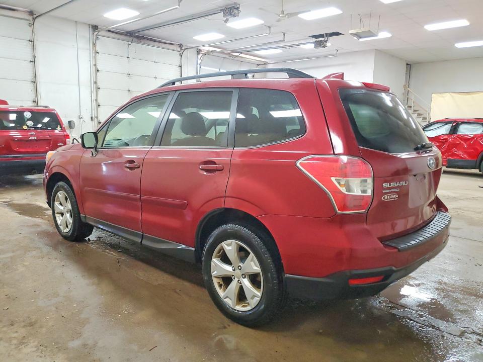 2016 Subaru Forester VIN JF2SJADC4GH531070 COPART salvage auction — SIDE, MI - CERTIFICATE OF TITLE, sold $3,350 on 2026-07-11 (photo 2)