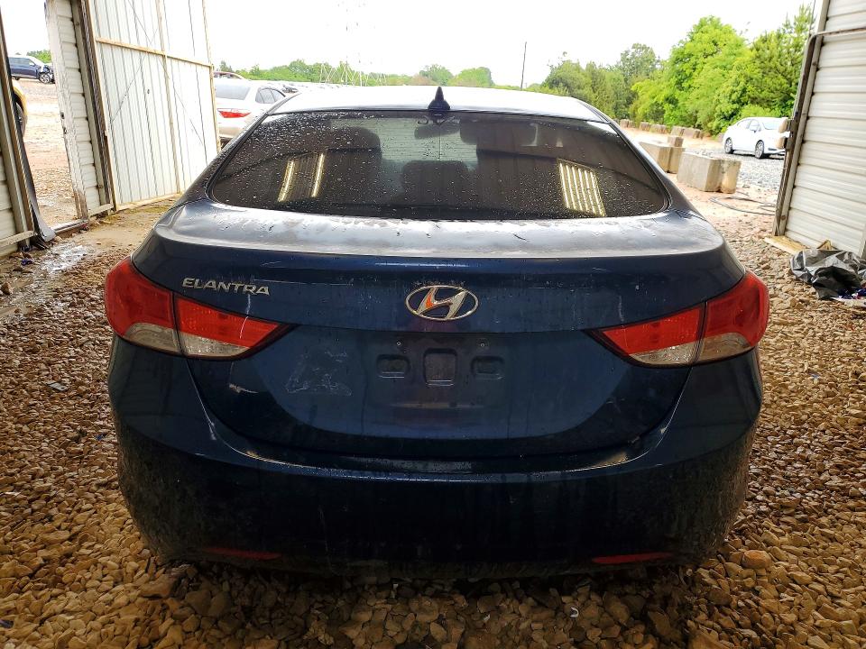 2013 Hyundai VIN KMHDH4AE2DU736850 COPART salvage auction — FRONT END, Nc - Salvage Certificate Of Title, sold $375 on 2026-07-06 (photo 6)