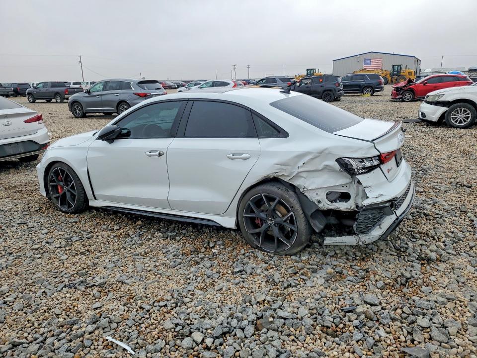 2023 Audi Rs3 VIN WUAG4DGY0PA901298 COPART salvage auction — REAR END, Tx - Salvage Vehicle Title, sold $30,750 on 2026-07-07 (photo 2)
