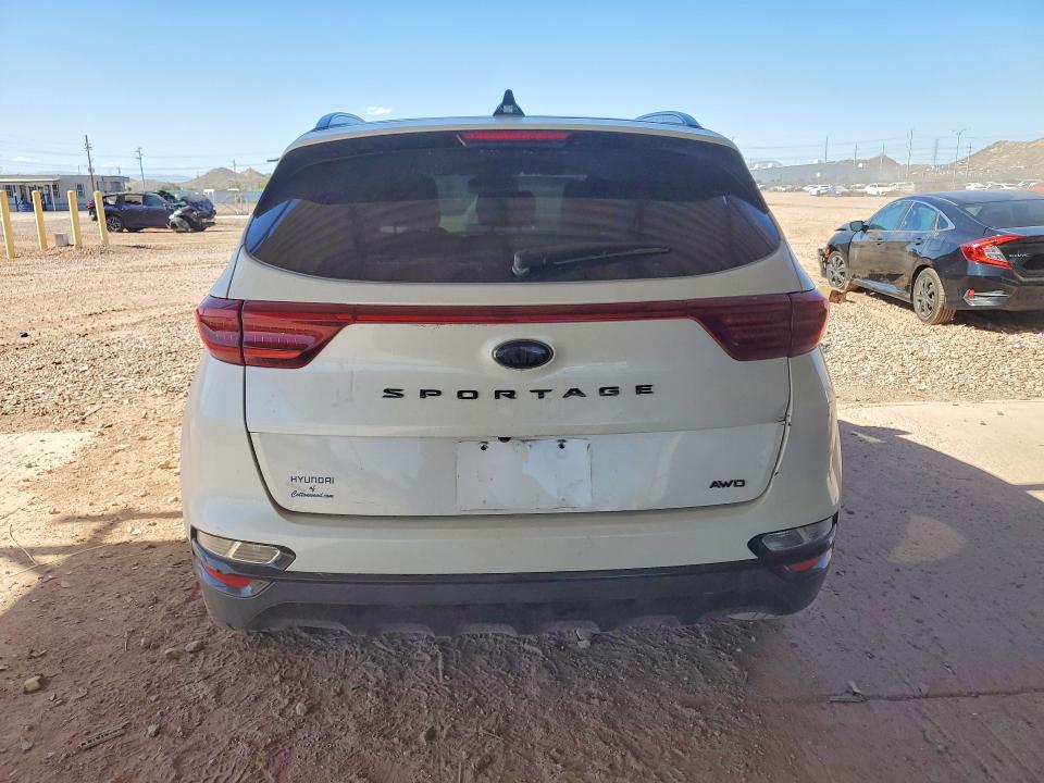 2022 Kia Sportage VIN KNDP6CAC9N7997165 COPART salvage auction — FRONT END, Az - Cert Of Title - Salvage, sold $5,400 on 2026-07-16 (photo 6)
