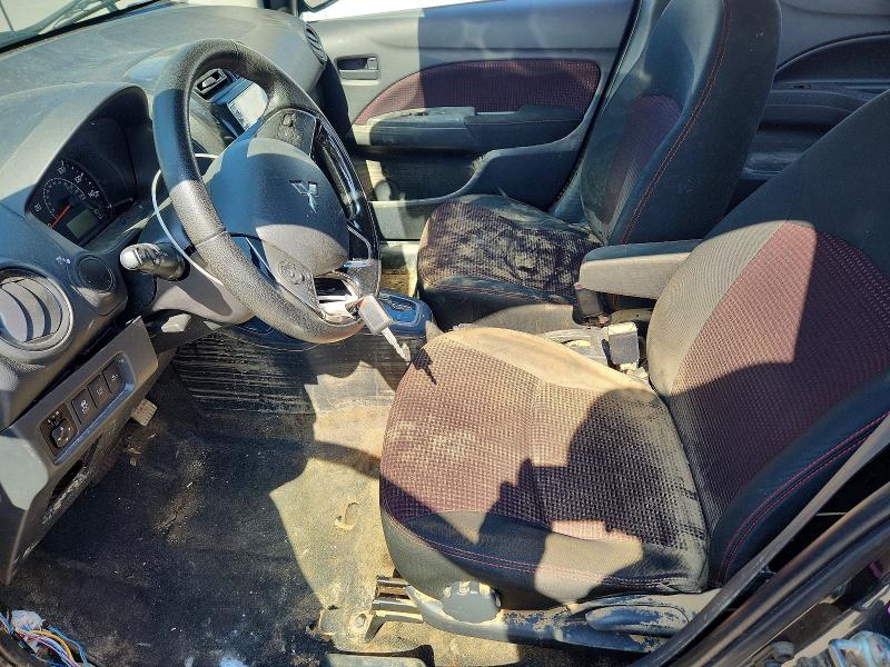 2024 Mitsubishi Mirage VIN ML32FUFJ3RHF01709 COPART salvage auction — HAIL, Oh - Certificate Of Title, sold $2,350 on 2026-07-02 (photo 7)