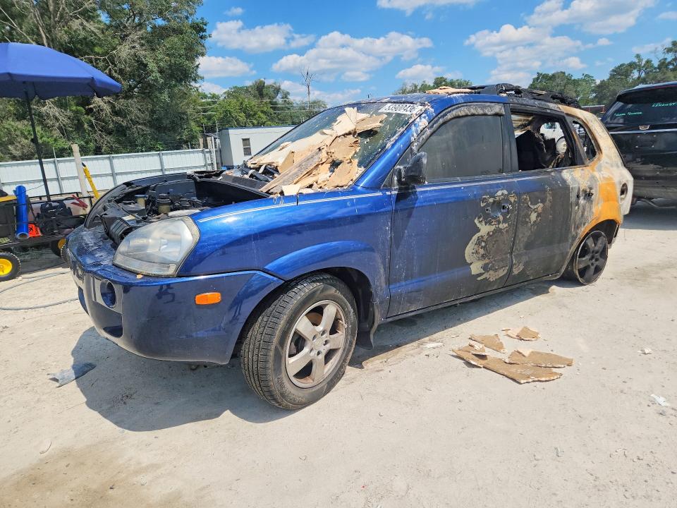 2006 Hyundai Tucson VIN KM8JM12B36U287084 COPART salvage auction — BURN, FL - CERTIFICATE OF DESTRUCTION, sold $400 on 2026-07-14 (photo 1)