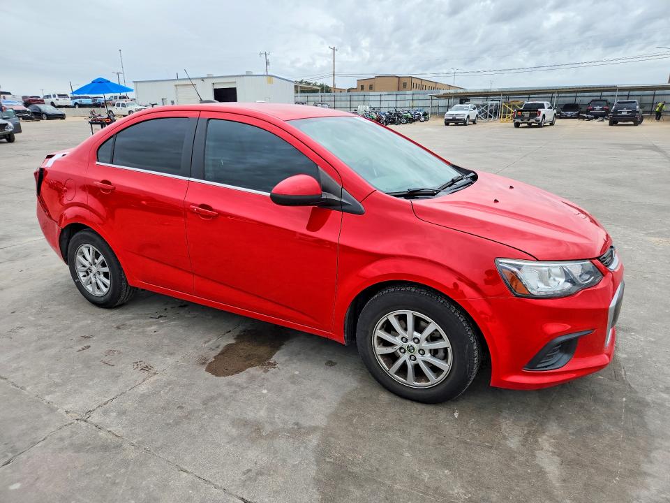2019 Chevrolet SONIC VIN 1G1JD5SB6K4149120 COPART salvage auction — REAR END, Tx - Salvage Vehicle Title, sold $1,800 on 2026-07-09 (photo 4)