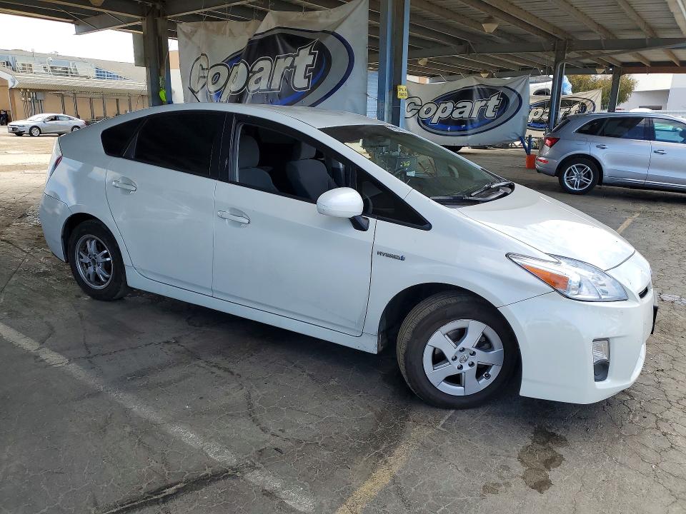 2010 Toyota VIN JTDKN3DU3A5150150 COPART salvage auction — REAR END, Ca - Salvage Certificate, sold $2,800 on 2026-07-09 (photo 4)
