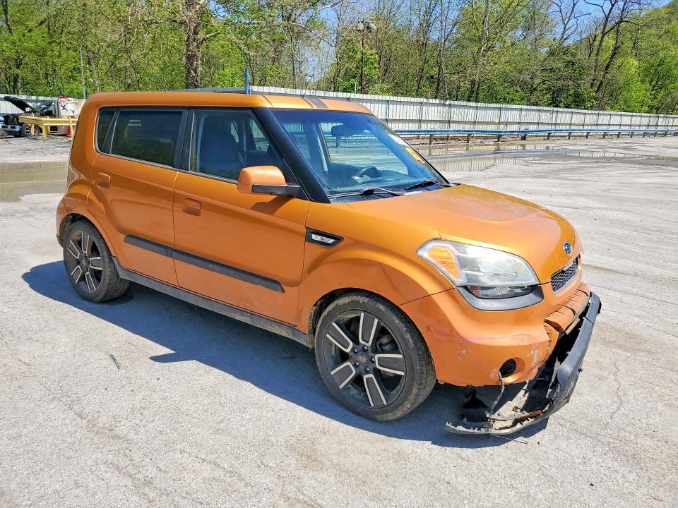 2010 Kia Soul VIN KNDJT2A22A7107339 COPART salvage auction — FRONT END, Oh - Cert Of Title-Salvage, sold $90 on 2026-07-23 (photo 4)