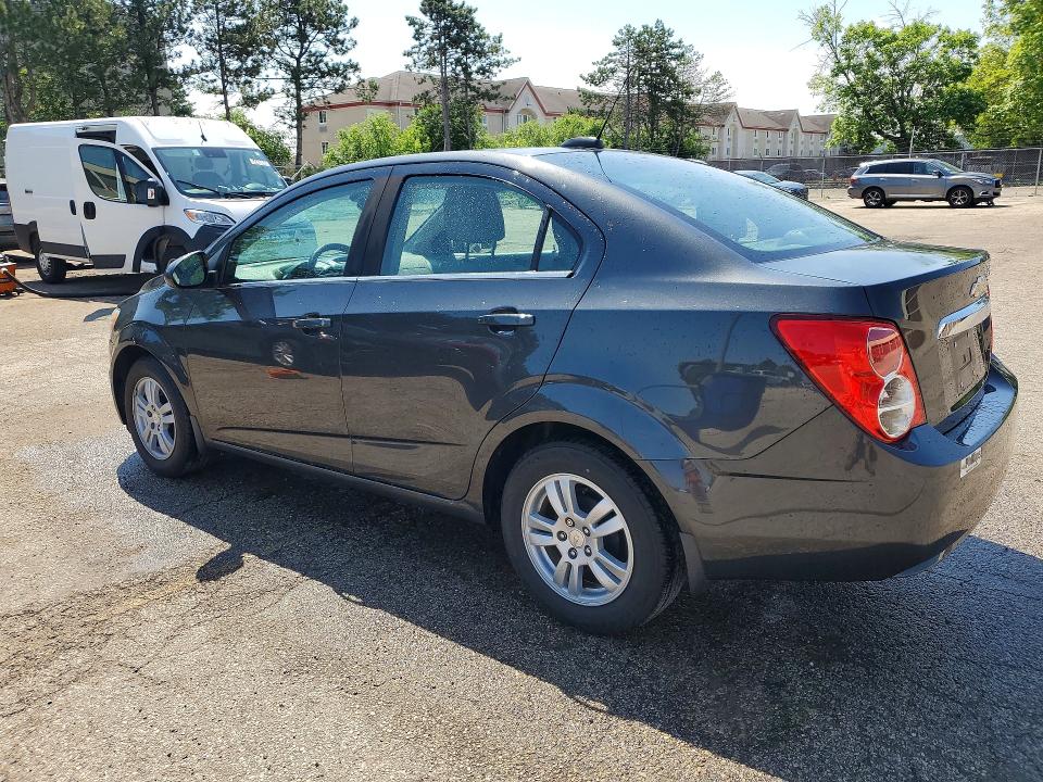 2016 Chevrolet SONIC VIN 1G1JC5SB3G4112326 COPART salvage auction — MINOR DENT/SCRATCHES, IL - CERT OF TITLE-CORRECTED, sold $625 on 2026-07-09 (photo 2)