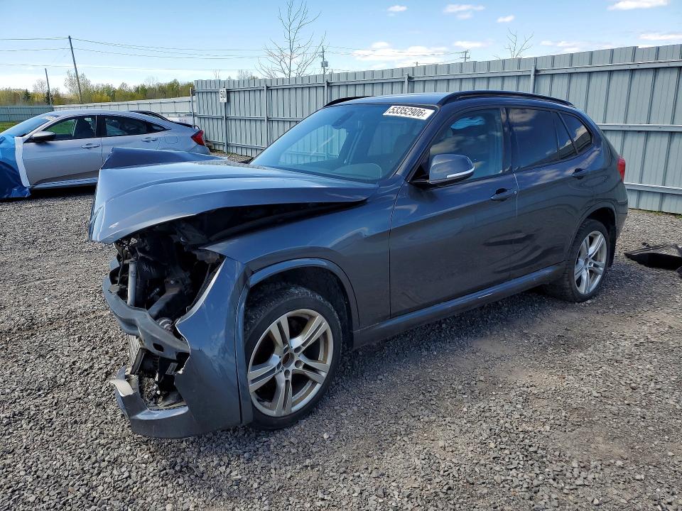2015 BMW X1 VIN WBAVL1C52FVY38551 COPART salvage auction — FRONT END, On - Permit Salvage, sold $200 on 2026-07-21 (photo 1)