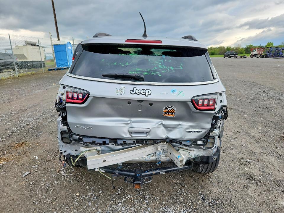 2022 Jeep Compass VIN 3C4NJDBB9NT111455 COPART salvage auction — REAR END, MD - CERT OF SALVAGE > 75% DAMAGE, sold $3,950 on 2026-07-24 (photo 6)
