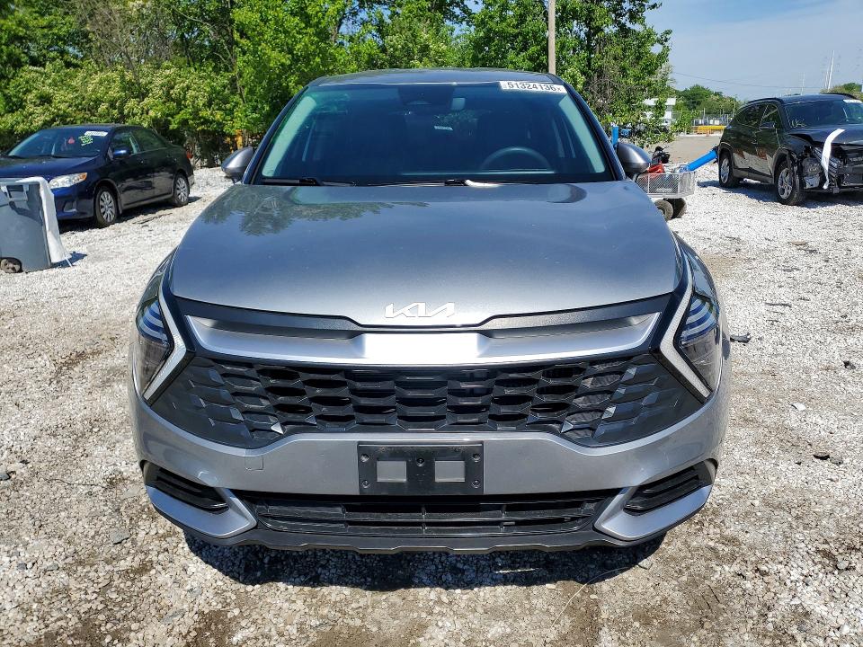 2024 Kia Sportage VIN KNDPUCDG0R7122227 COPART salvage auction — REAR END, Id - Salvage Certificate Of Title, sold $3,600 on 2026-07-28 (photo 5)