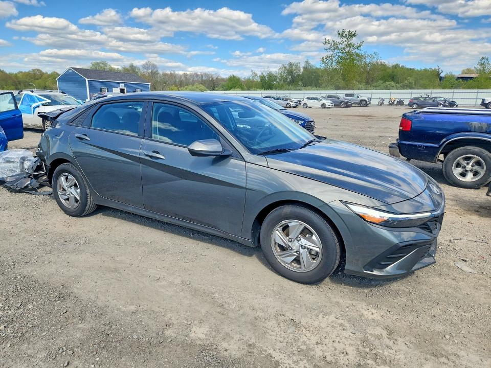 2025 Hyundai Elantra VIN KMHLL4DG1SU071931 COPART salvage auction — REAR END, Ma - Cert Of Title-Salvage, sold $5,600 on 2026-07-15 (photo 4)