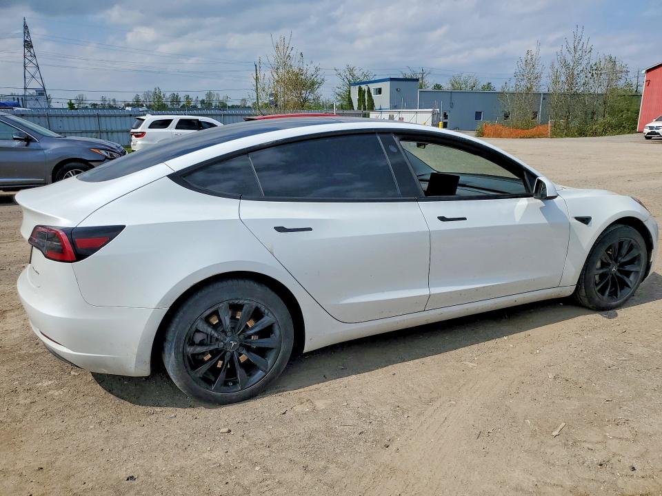 2023 Tesla Model 3 VIN LRW3E1EB2PC851642 COPART salvage auction — UNDERCARRIAGE, On - Permit No Brand - Unfit, sold $10,700 on 2026-07-02 (photo 3)