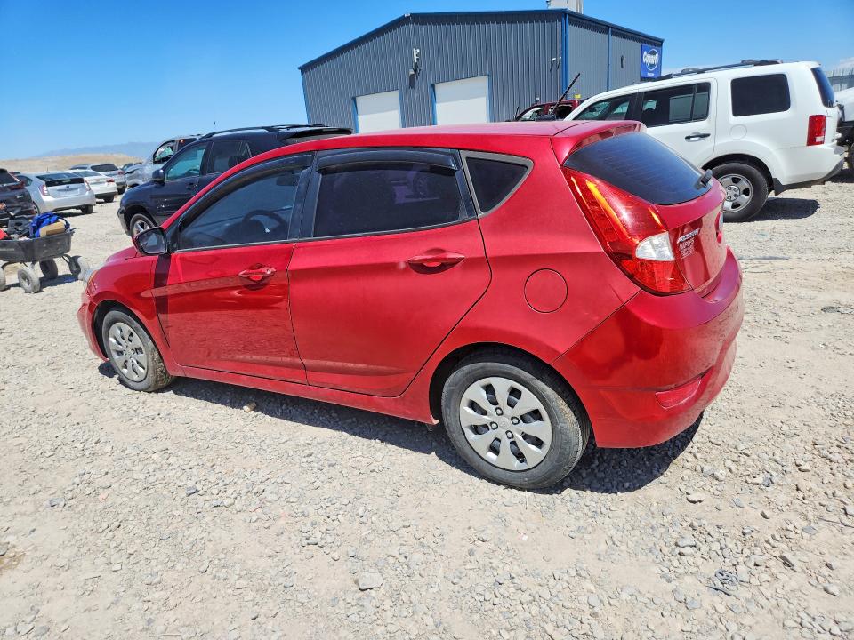 2016 Hyundai Accent VIN KMHCT5AE4GU261187 COPART salvage auction — FRONT END, Ut - Certificate Of Title (P), sold $550 on 2026-07-21 (photo 2)