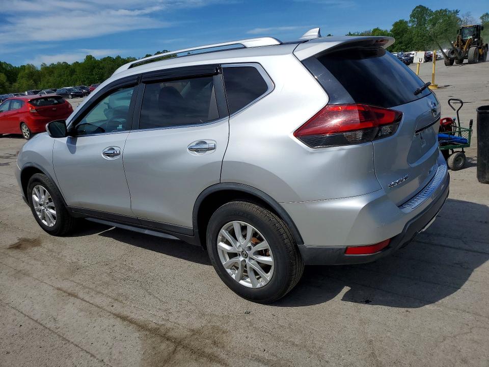 2017 Nissan Rogue VIN KNMAT2MVXHP595682 COPART salvage auction — HAIL, Pa - Certificate Of Salvage, sold $2,600 on 2026-07-16 (photo 2)