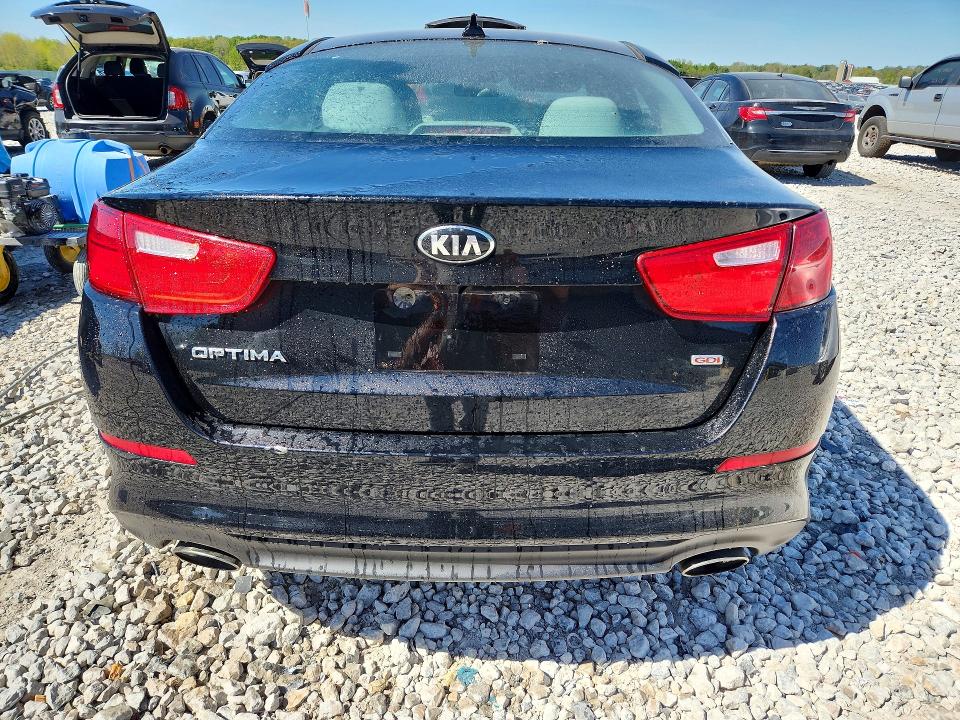 2014 Kia VIN 5XXGM4A71EG339068 COPART salvage auction — FRONT END, Mi - Certificate Of Title, sold $625 on 2026-07-02 (photo 6)
